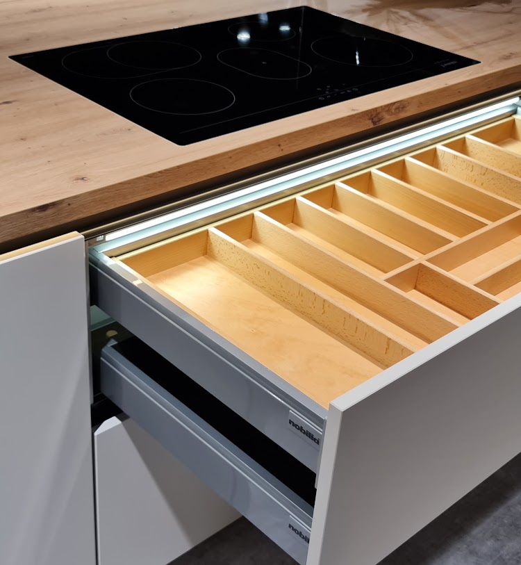 Dettaglio di materiali e finiture